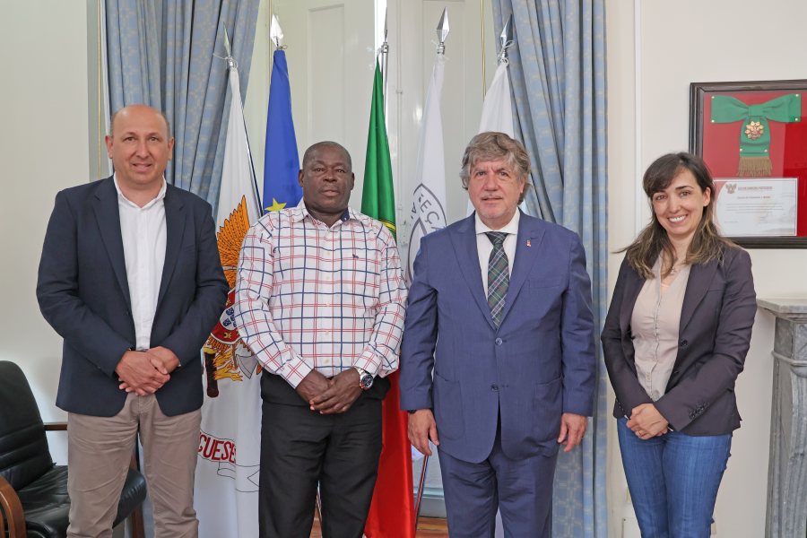 Presidente da Proteção Civil de São Tomé e Príncipe visita ENB