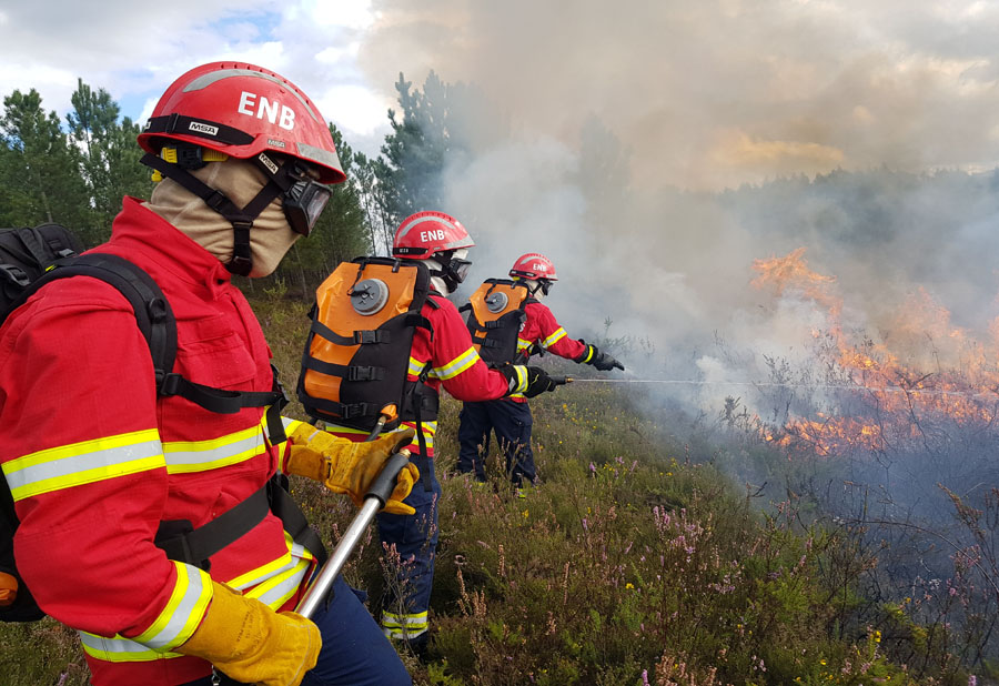 PRR atribui 1,05 milhões de euros à ENB para reforço da formação em incêndios rurais