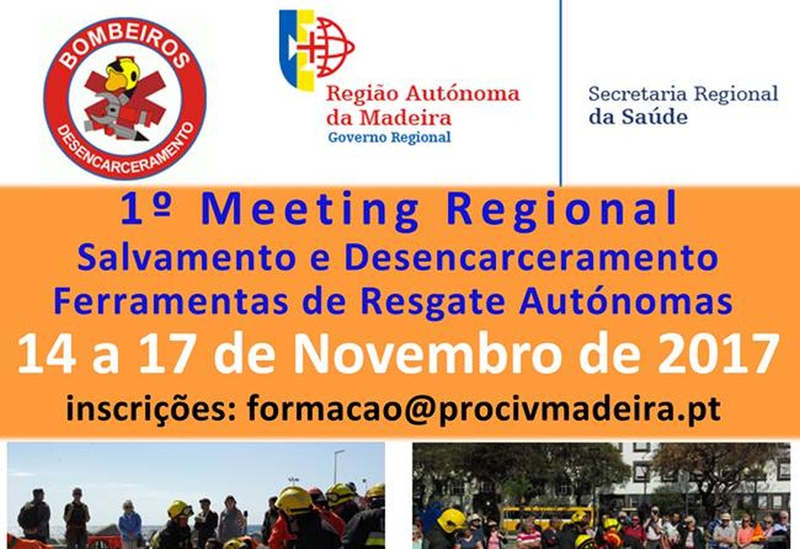 1.º Meeting Regional de Salvamento e Desencarceramento com Ferramentas de Resgate Autónomas