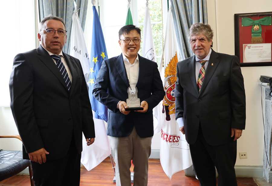 ENB recebe responsável da National Fire Service Academy da Coreia do Sul