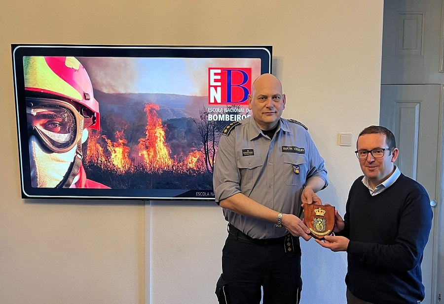 ENB recebe delegação da Royal Danish Emergency Academy 